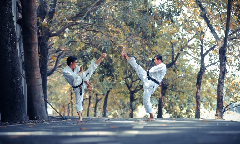 Können Karate-Kämpfer mit einem Gürtel auf den höchsten Level steigen?